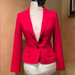 BR red blazer jacket